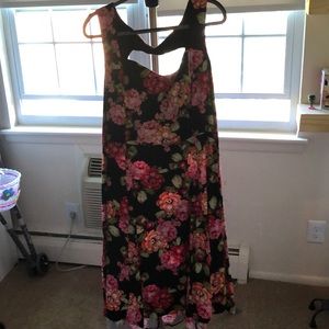 Floral formal dress